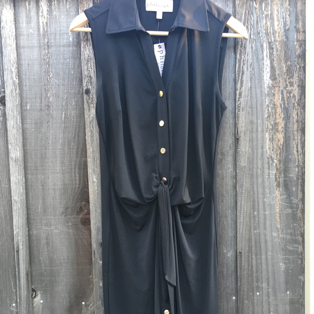 NWT✨Lovely PHILOSOPHY Black Dress